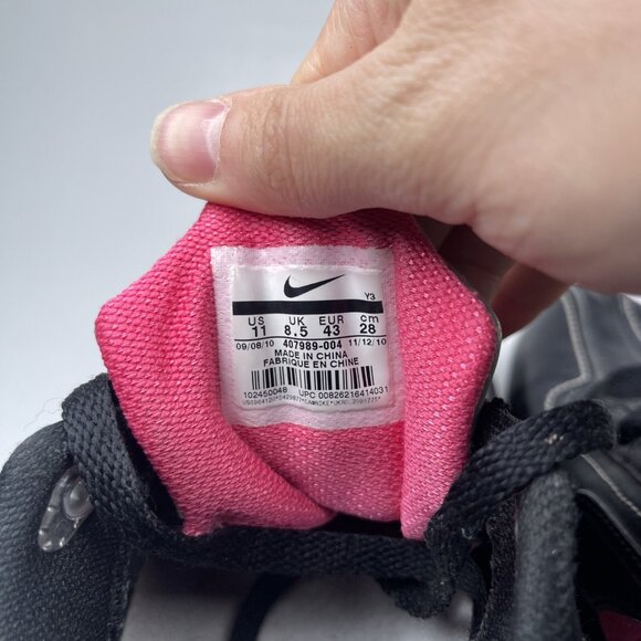 Nike Shox Condundrum Running Shoes Pink Black 407989-004 Womens 11 (Read) - Picture 10 of 16